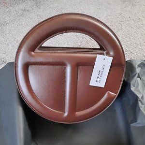NWT!! AUTHENTIC TELFAR: CHOCOLATE CIRCLE BAG!